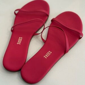 NEW TKEES Women's Pink Sandals